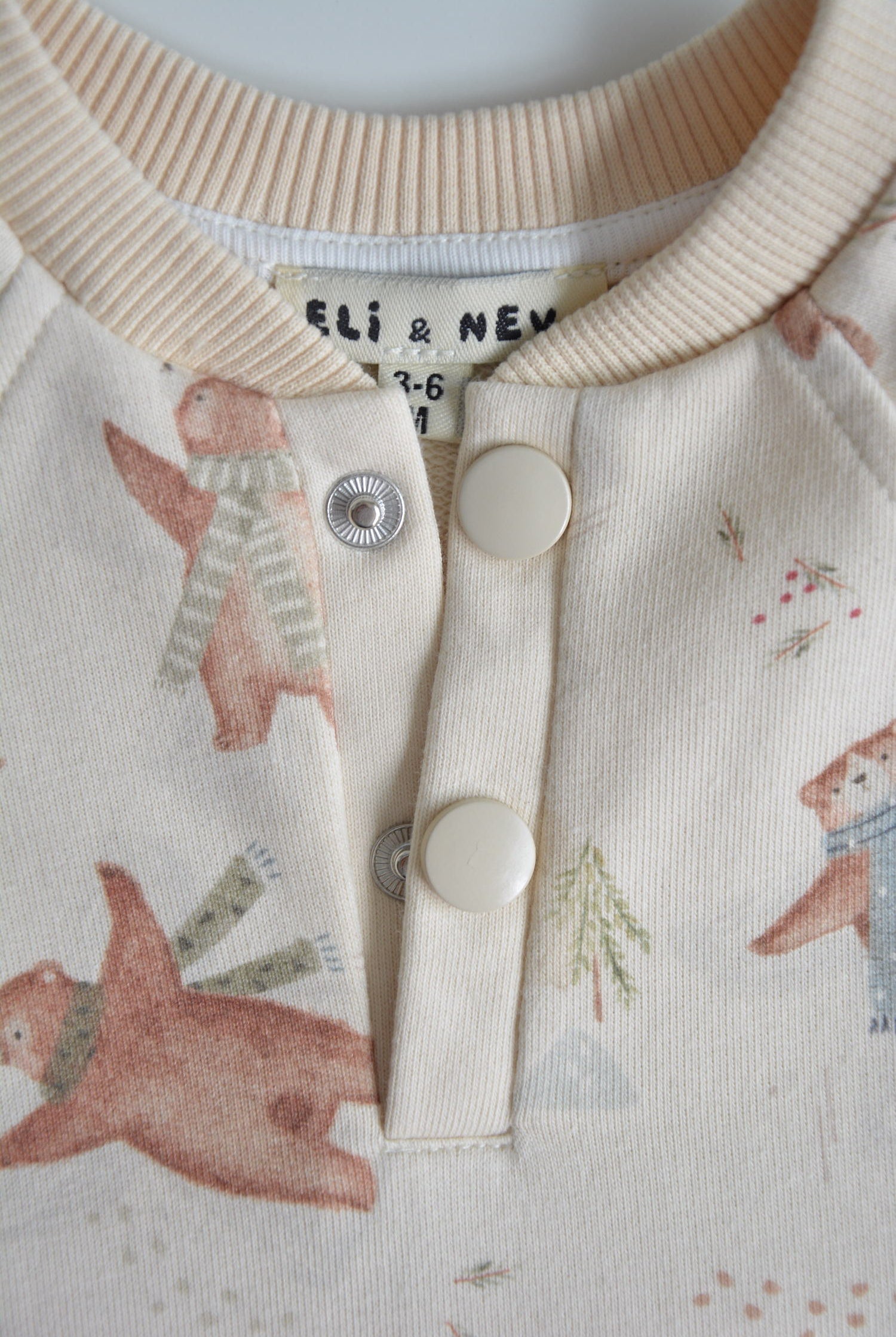 bear forest winter outfit for baby