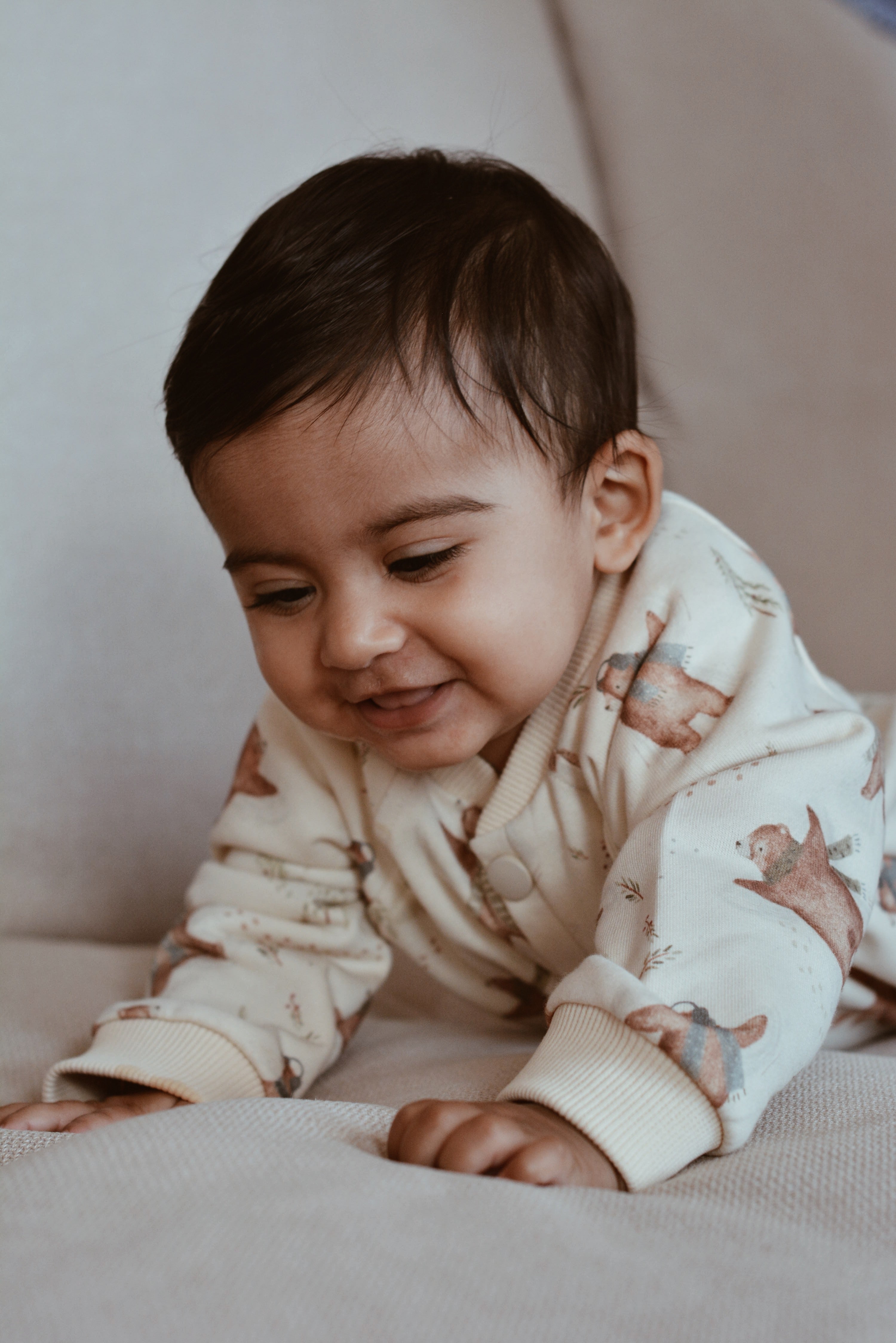 French designer baby clothes Christmas pajamas toddler present newborn baby gift holidays