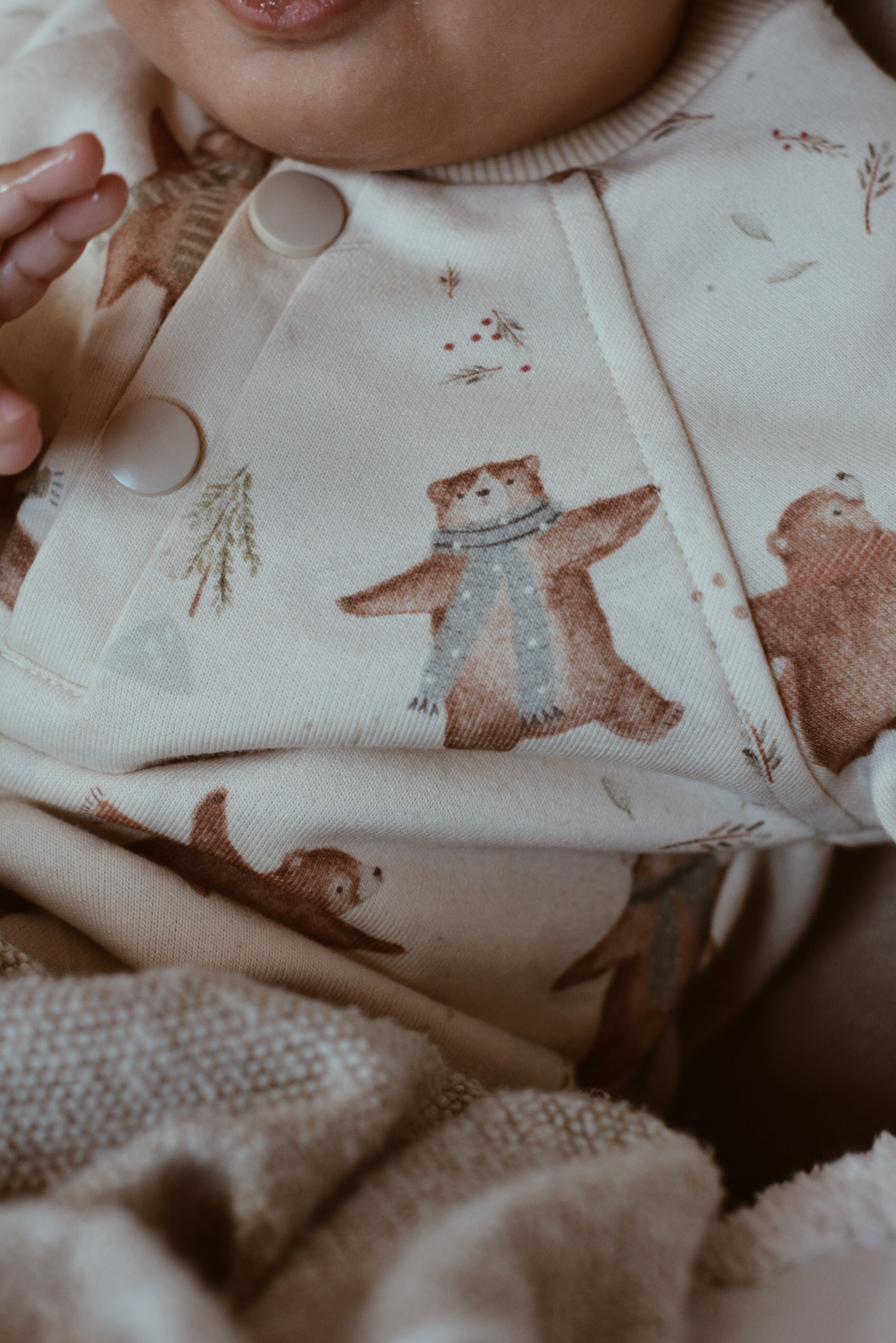 French designer baby clothes Christmas pajamas toddler present newborn baby gift holidays